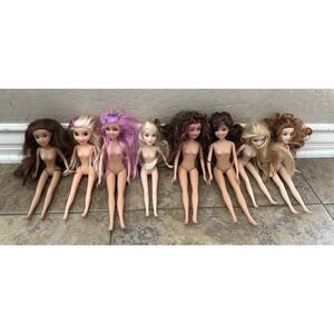 Zuru Sparkle Girlz Doll Lot-8 Dolls